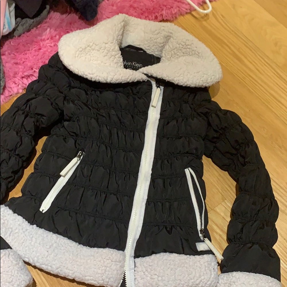 Calvin Klein Black puffy Jacket